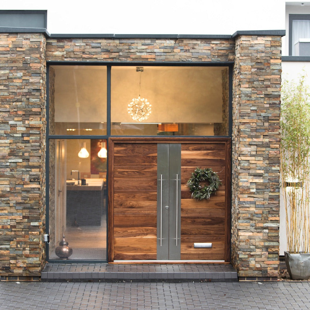 Stacked Stone Panels Slim Line - Architessa